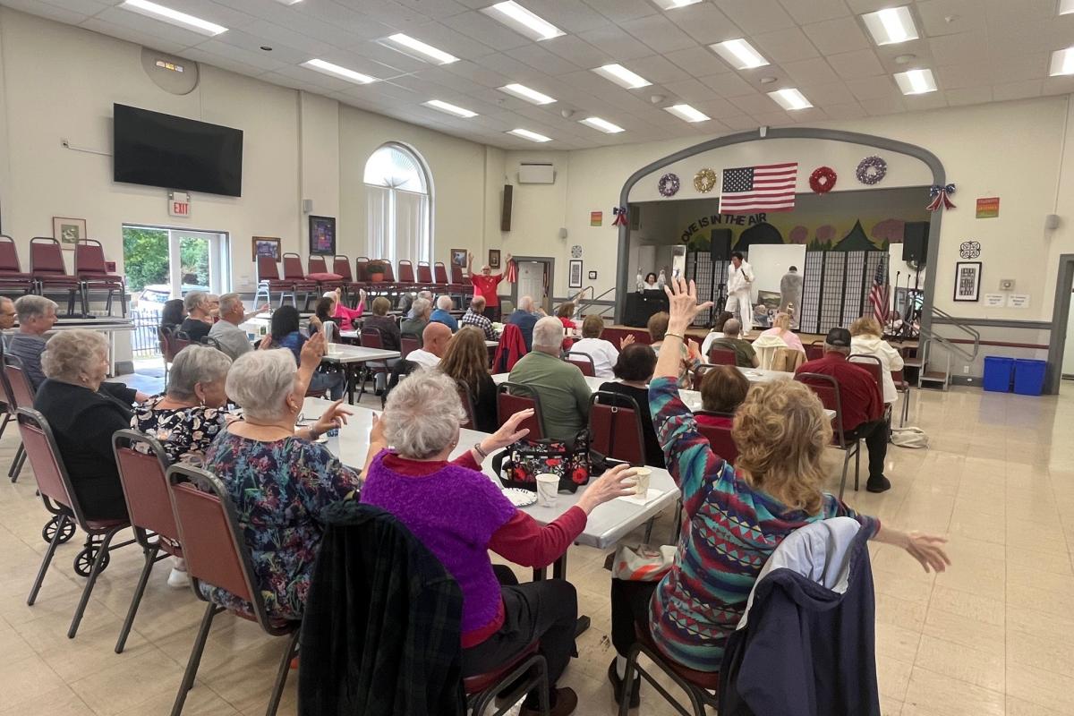 Elvis Day with the Harrison Seniors 