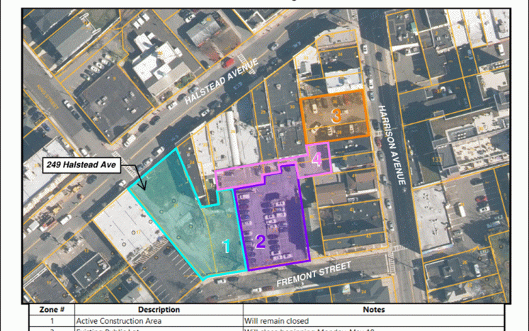 Freemont Street Parking Lot Project 
